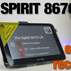 Mio Spirit 8670 LE – test nawigacji z funkcją TMC i BT.