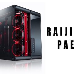 Nowa obudowa do mojego testbencha – Raijintek Paean – open case