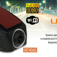 U-Drive WIFi MT4060 – całkiem niezły rejestrator do samochodu.