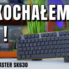 Cooler Master SK630 – slimowy mechanik na MX Cherry RED