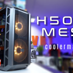 Dobra wentylacja i ciekawy design – CoolerMaster H500P Mesh – test obudowy