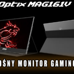 MSI Optix 161V – przenośny monitor dla gracza