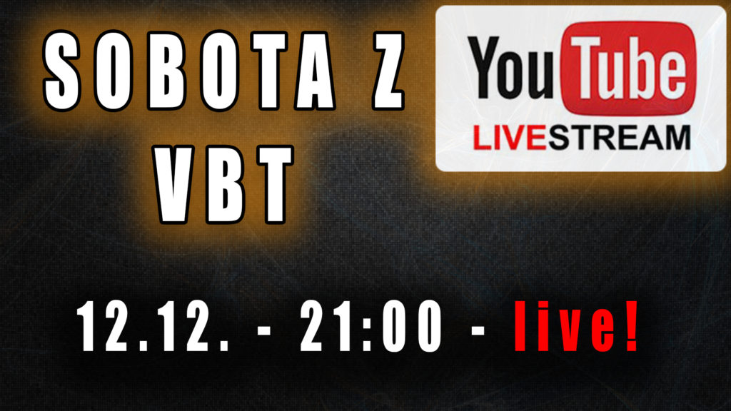 Zapraszam w najbliższą sobotę, o 21:00 na live. Znowu będziecie mogli mnie zapytać o ...prawie wszystko ;) #live #vbt #videoblogtech #techtalk 
