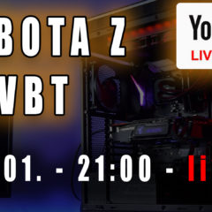 Sobota z VBT – Live! + Q&A – 09.01 od 21:00