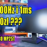 MSI PRO MP251 – tani, dobry monitor na IPS oraz 100Hz