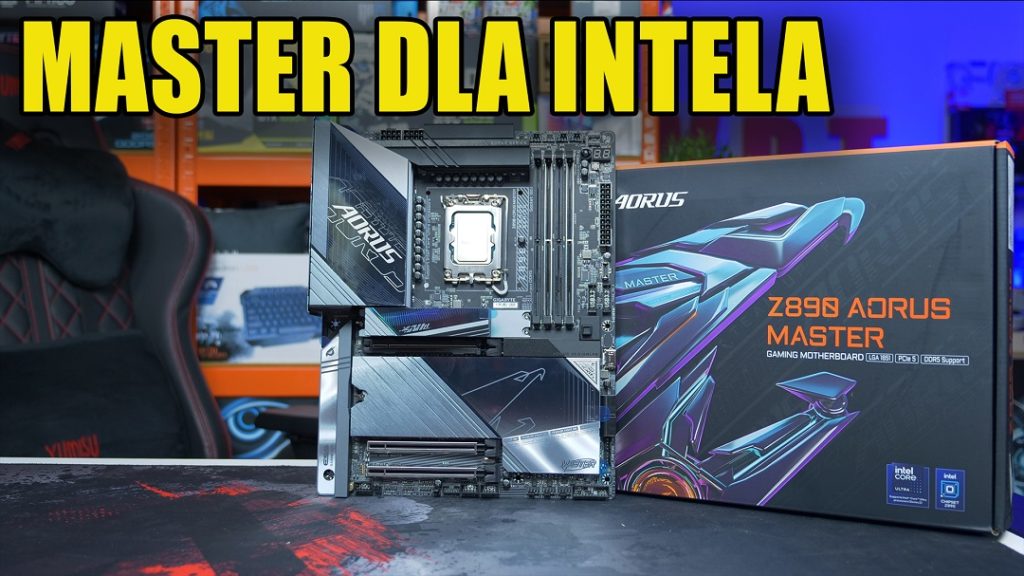 Premierowy test płyty głównej dla nowych procesorów Intela - Aorus Z890 Master.  #aorus #z890 #test #recenzja #vbt #vbtpc #morelenet