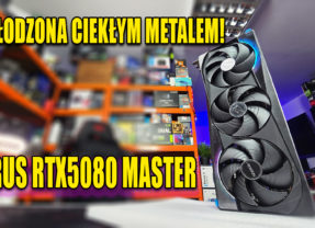 AORUS RTX5080 MASTER 16G – karta chłodzona ciekłym metalem – TEST
