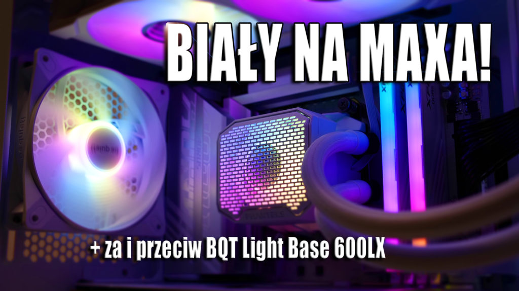 Zestaw biały, zestaw wydajny, zestaw świecący ale stonowany. Kolejny białasek dla Widza, jego omówienie i kilka uwag na temat obudowy be quiet! Light Base 600 LX ARGB. Zapraszam. #komputer #pc #biały #argb #Base600LX #AMD #Nvidia #Gigabyte #Phanteks #vbt #vbtpc #morelenet 