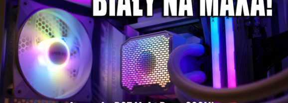 Nowy biały build w nowej budzie Be Quiet 600 LX.