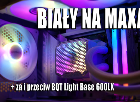 Nowy biały build w nowej budzie Be Quiet 600 LX.