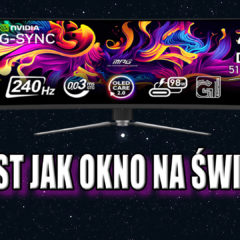 Ultra panorama na OLED – MSI 491CQPX QD-OLED – test i recenzja