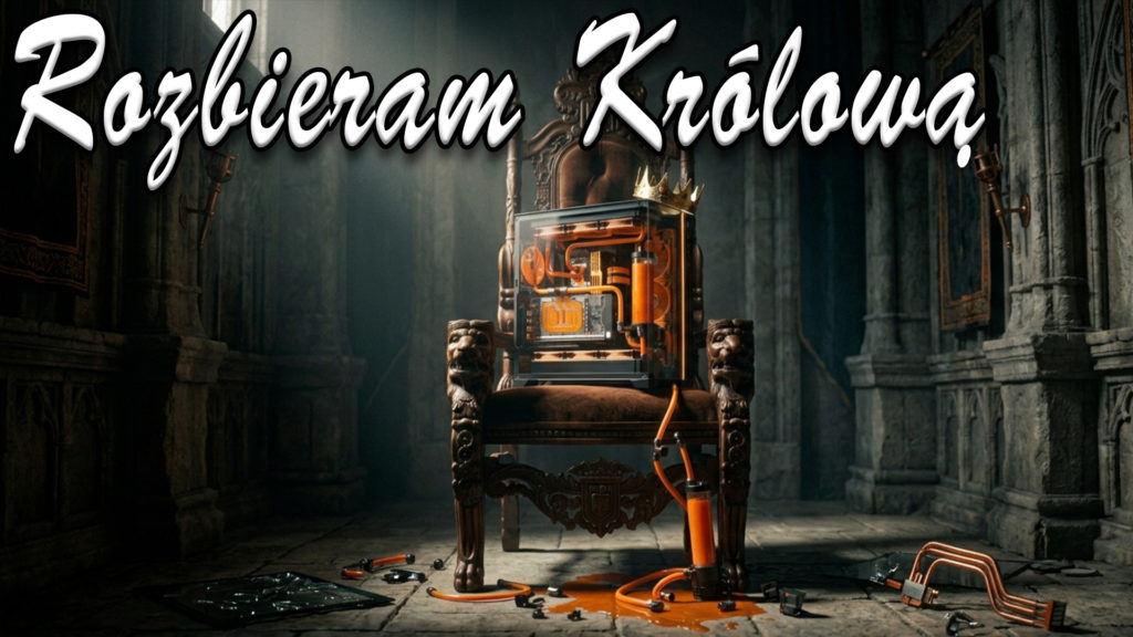 Zrobiłem sobie mały challenge. Czy uda mi się wyjąc customa w całości, bez rozpinania i wylewania płynu?  #customoweChłodzenieCieczą #serwis #pc #komputer #demontaż #custom #aio #Threadripper #orangequeen #vbt #vbtpc #morelenet