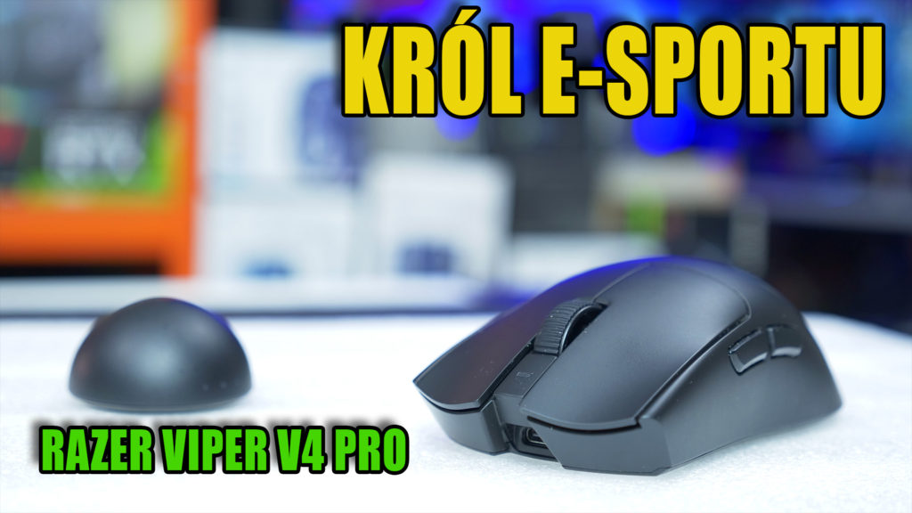 Ultra lekka, wydajna, ze świetnym czasem pracy na akumulatorze a jednocześnie toporna i wyglądająca niepozornie - Razer Viper V4 PRO - świetna propozycja dla e-sportowców i graczy sieciowych FPS. #razer #viperV4PRO #recenzja #jakość #bateria #DPI #esport #fps #vbt #vbtpc #morelenet