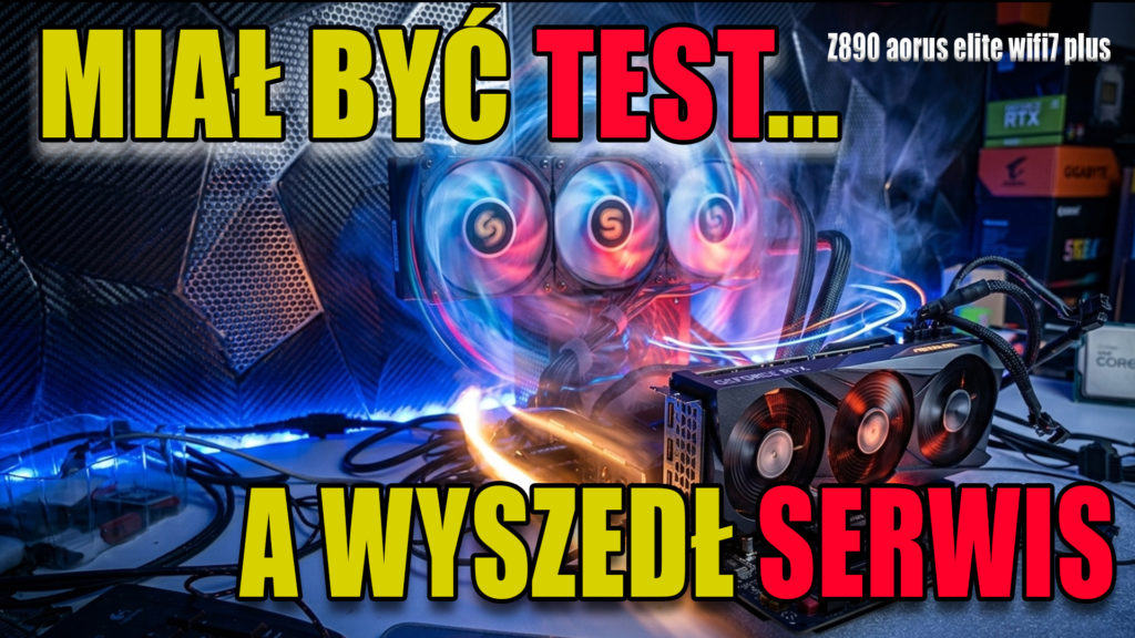 Nie ma lekko, i czasem sprzęt lub programiści płatają nam figle. Zapraszam na test nowej płyty głównej Z890 Aorus Elite Wifi7 Plus, który zakończył się serwisem ale de facto zawinił chyba człowiek. #z890aorusEliteWifi7Plus #recenzja #test #serwis #naprawa #vbt #vbtpc #morelenet
