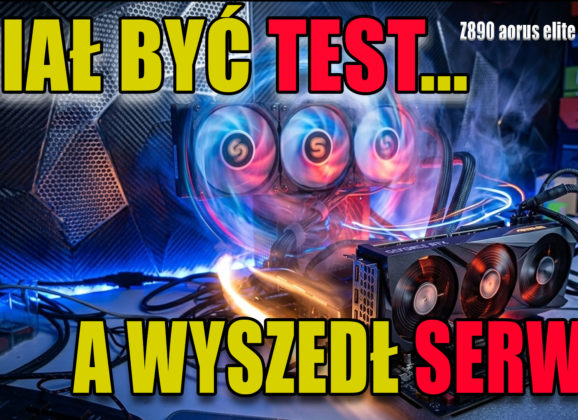 Z890 Aorus Elite Wifi7 Plus – test który zakończył się serwisem