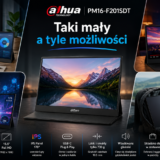 Monitor przenośny z dotykiem i matrycą IPS – Dahua PM16-F201SDT – recenzja i test
