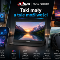 Monitor przenośny z dotykiem i matrycą IPS – Dahua PM16-F201SDT – recenzja i test
