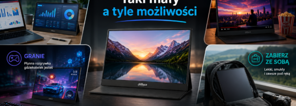 Monitor przenośny z dotykiem i matrycą IPS – Dahua PM16-F201SDT – recenzja i test