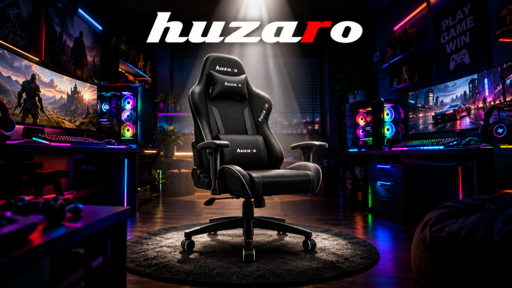 Zapraszam na recenzję fotela gamingowego w rozsądnych pieniądzach - Huzaro Force 7.6 Black  #huzaro #fotel #recenza #vbt #vbtpc #test #cena #komfort #jakość