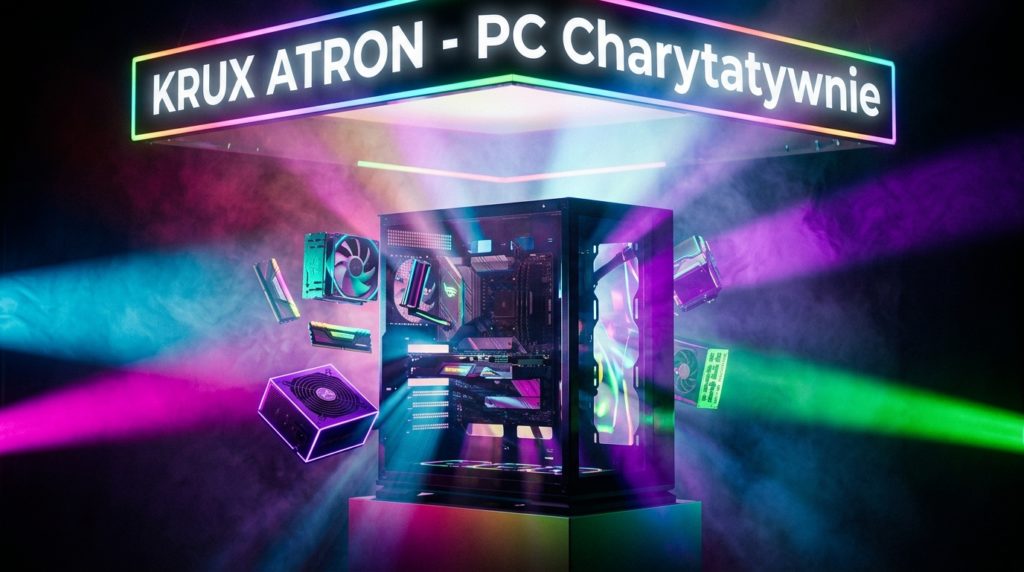 Mam dla Was takie dwa w jednym, z jednej strony recenzja obudowy akwarium Krux Atron a z drugiej, montaż w niej komputera charytatywnego. Zapraszam. #pc #charytatywnie #krux #atron #serwis #pc #krakow #vbt #vbtpc
