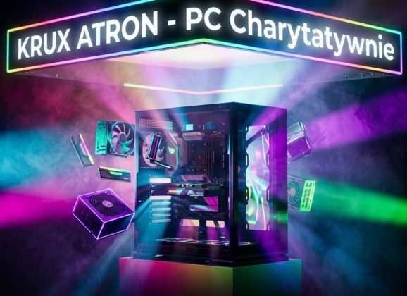 Krux Atron – obudowa akwarium do charytatywnego peceta.